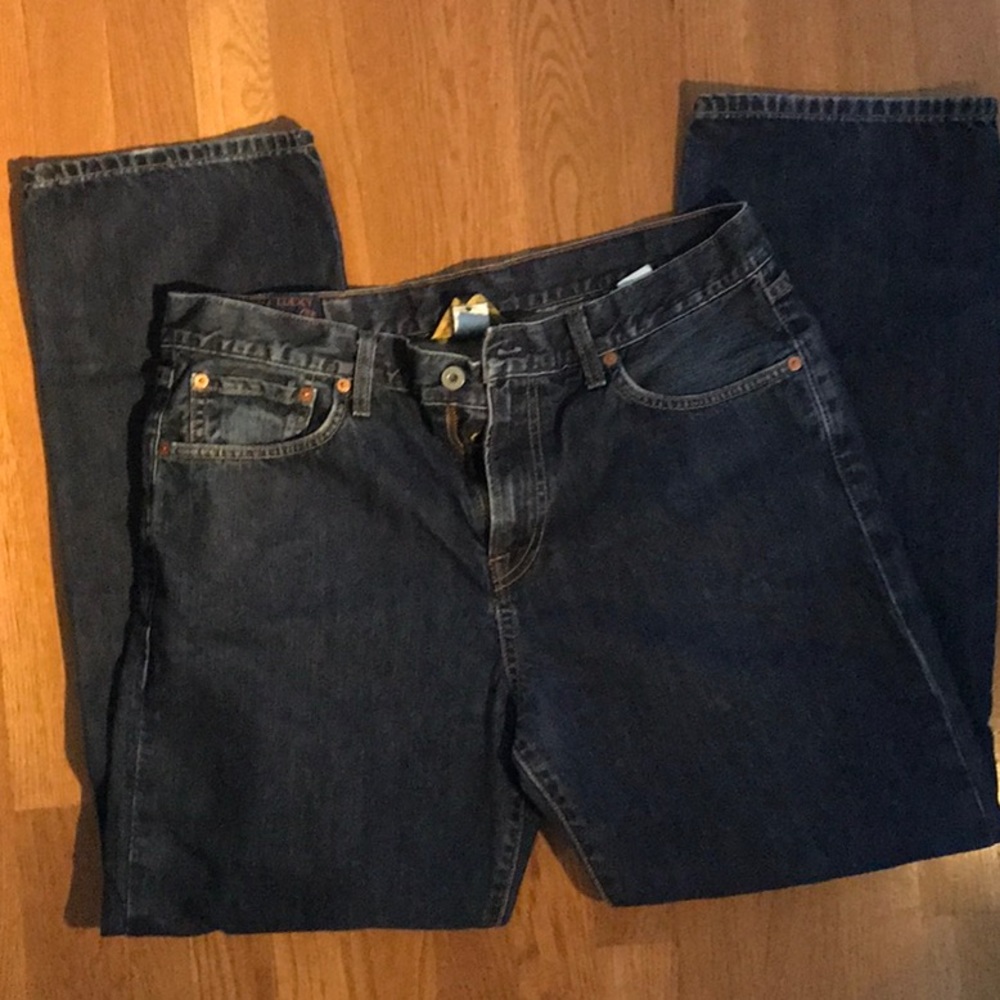 Classic straight lucky brand jeans
